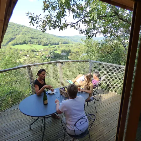 Et Du Belvedere Деревянный коттедж Serrieres-sur-Ain